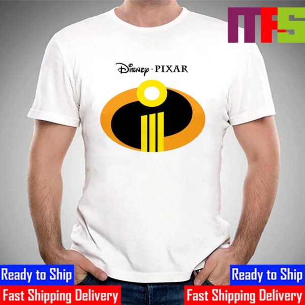 Disney x Pixar The Incredibles III Official Logo Unisex T-Shirt