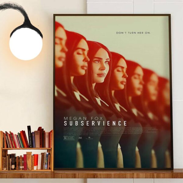 Dont Turn Her On Megan Fox Subservience Official Poster Wall Decor Poster Canvas