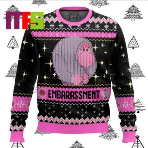 Embarassment Inside Out Character Ugly Sweater
