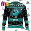 Fear Inside Out Character Ugly Sweater