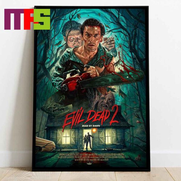 Evil Dead 2 Dead By Dawn Home Decor Poster Canvas