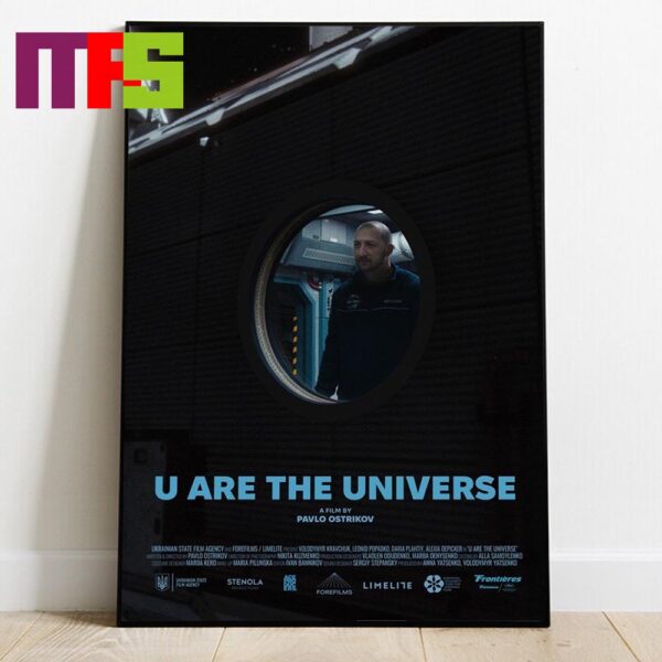 First Poster For U Are The Universe Film Comedy 2024 By Pavlo Ostrikov Star Volodymyr Kravchuk Home Decor Poster Canvas