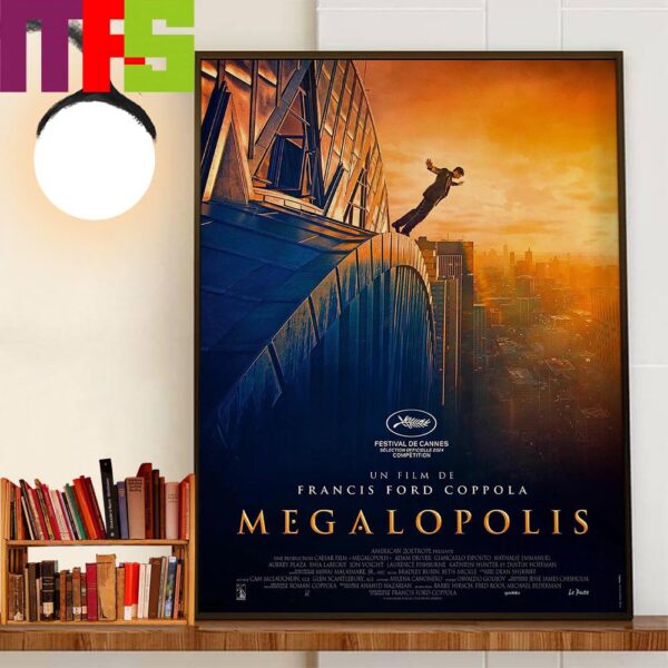 First Poster Megalopolis of Francis Ford Coppola Wall Decor Poster Canvas