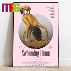 First Poster Swimming Home Film 2024 Based On The Novel By Deborah Levy Home Decor Poster Canvas