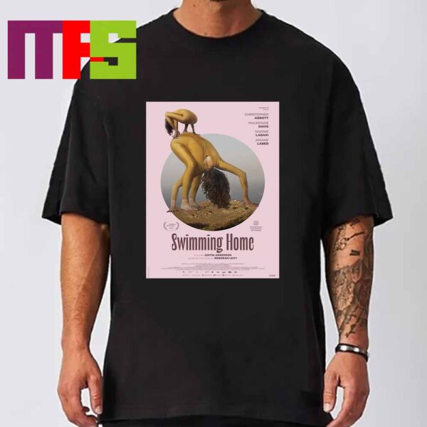 First Poster Swimming Home Film 2024 Based On The Novel By Deborah Levy Unisex T-Shirt