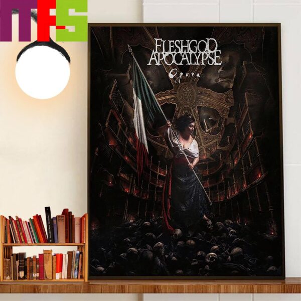 Fleshgod Apocalypse Opera Out On August 23rd Wall Decor Poster Canvas