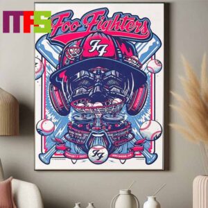 Foo Fighters At Petco Park San Diego CA 2024 On August 7th Everything Or Nothing At All Tour Home Decor Poster Canvas