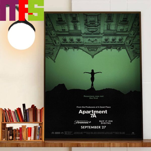 From The Producers Of A Quiet Place Apartment 7A Official Poster Wall Decor Poster Canvas