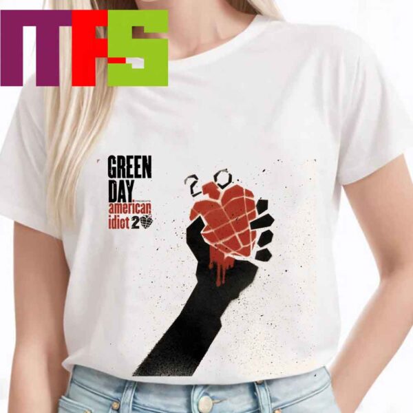 Green Day American Idiot 20th Anniversary Edition ClassicT-Shirt