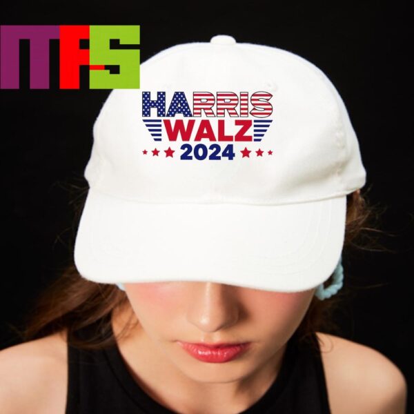 Harris Walz 2024 America Flag Kamala Harris For President Classic Hat Cap