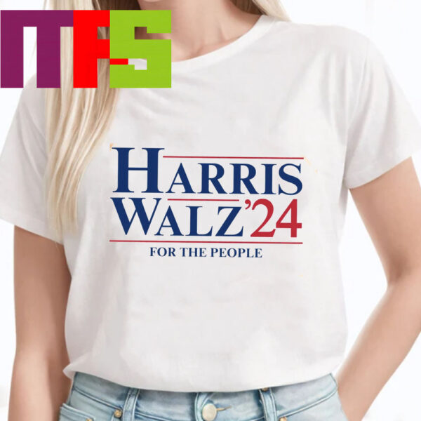 Harris Walz 2024 For The People Unisex T-Shirt