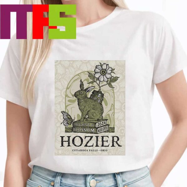 Hozier Cuyahoga Falls Ohio At Blossom Music Center On August 6th 2024 Unisex T-Shirt