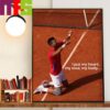 I Finally Did It Novak Djokovic Tennis Olympic Gold Medalist At Olympic Paris 2024 Home Decor Wall Art Poster Canvas