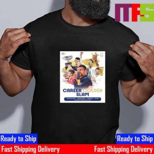 ITF x Novak Djokovic Olympics Singles Gold Medal For Career Golden Slam At Olympics Paris 2024 Essential T-Shirt ITF x Novak Djokovic Olympics Singles Gold Medal For Career Golden Slam At Olympics Paris 2024 Essential T-Shirt