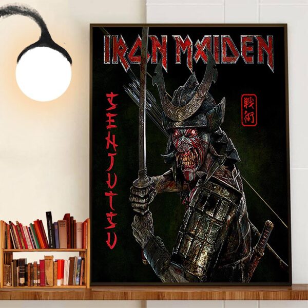 Iron Maiden Senjutsu Wall Decor Poster Canvas