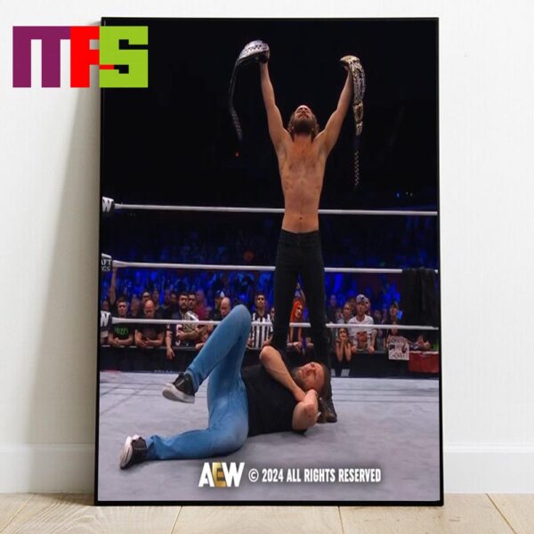 Jack Perry To Challenge Bryan Danielson For AEW World Title At AEW All Out Home Decor Poster Canvas