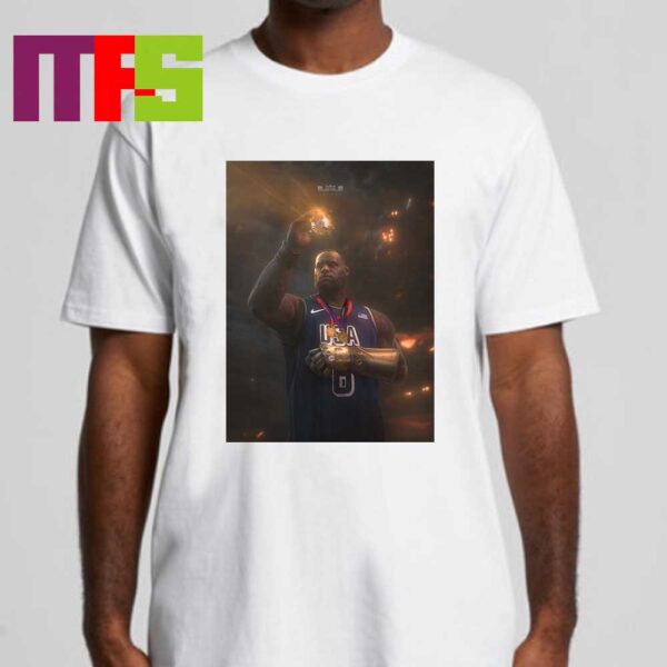 Jame Lebron x Thanos LeThanos USA Basketball Team 2024 Classic T-Shirt