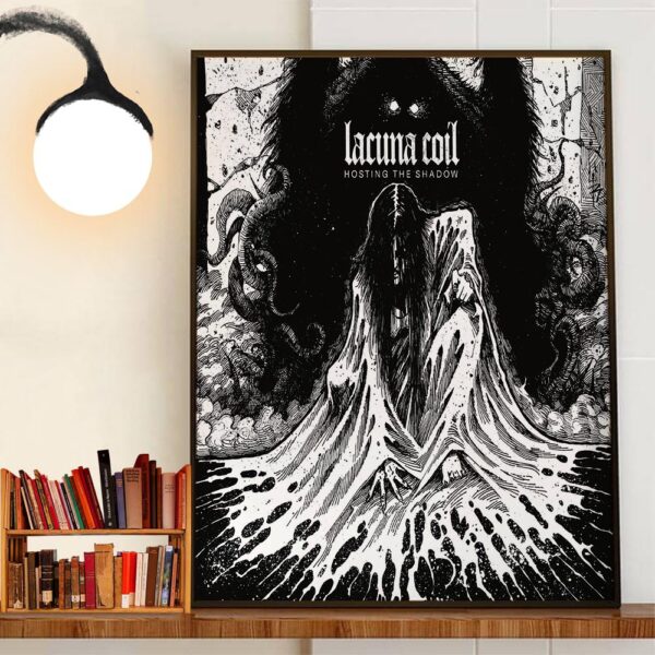 Lacuna Coil Hosting The Shadow Wall Decor Poster Canvas