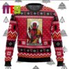 Sorry Im Late I had to walk my dogpool Deadpool Ugly Sweater