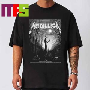 Metallica At Commonwealth Stadium In Edmonton Alberta Canada 2024 On August 23 25 M72 World Tour T-Shirt