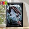 Metallica M72 World Tour North America Lumen Field Seattle WA 2024 On August 30 Pop Up Home Decor Poster Canvas