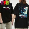 Metallica Pop Up M72 World Tour North America Lumen Field Seattle WA 2024 On August 30 Two Sided Tee Shirt