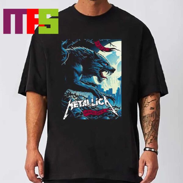 Metallica Pop Up M72 World Tour North America  Lumen Field Seattle WA 2024 On August 30 Tee Shirt