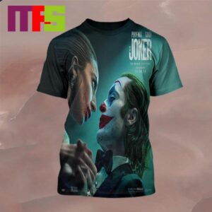 New Poster Joker 2 Lady Gaga And Joaquin Phoenix In Theaters On October 4th 2024 All Over Print Shirt New Poster Joker 2 Lady Gaga And Joaquin Phoenix In Theaters On October 4th 2024 All Over Print Shirt