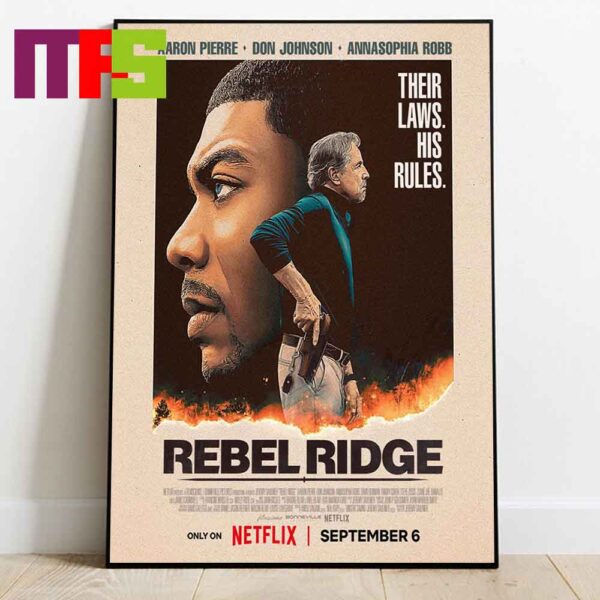 New Poster Rebel Ridge Directed by Jeremy Saulnier Only On Netflix September 6th Home Decor Poster Canvas