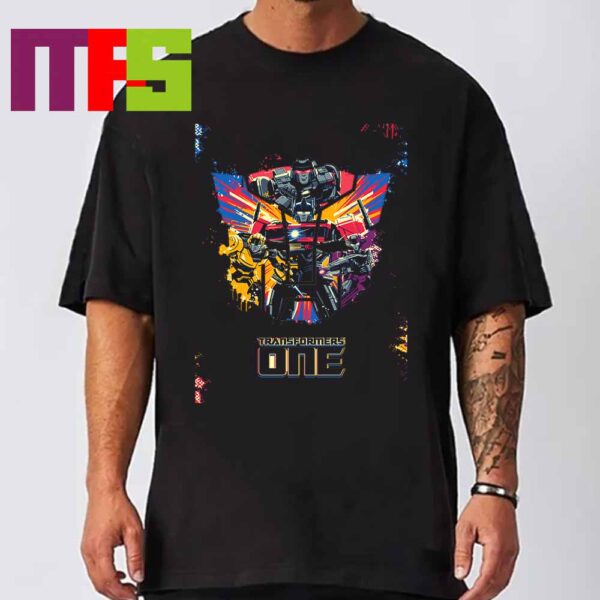 New Poster Transformers One The Origin Story Only In Theaters September 20th Tee Shirt