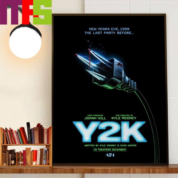 New Years Eve 1999 The Last Party Before Y2K Of A24 And Kyle Mooney Official Poster Wall Decor Poster Canvas