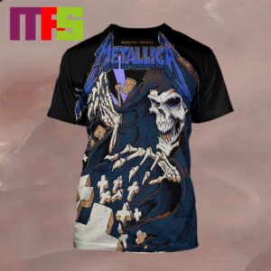 Official Metallica At Soldier Field Chicago Illinios 2024 Day 2 M72 World Tour On August 11th All Over Print Shirt