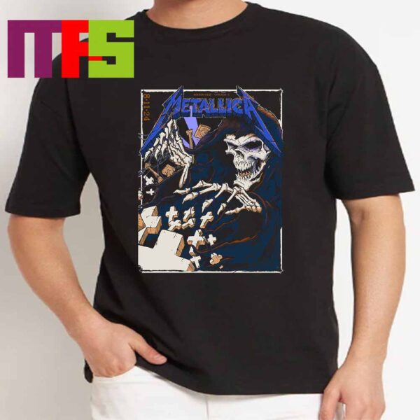 Official Metallica At Soldier Field Chicago Illinios 2024 Day 2 M72 World Tour On August 11th T-Shirt