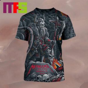 Official Metallica At US Bank Stadium Minneapolis MN Day 1 2024 M72 World Tour North America On August 16th All Over Print Shirt