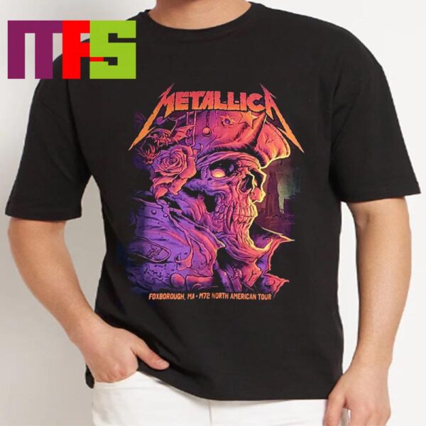 Official Metallica Foxborough MA At Gillette Stadium Day 1 2024 M72 World Tour On August 2 T-Shirt