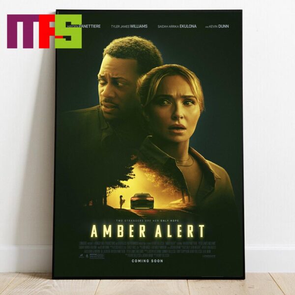 Official Poster Amber Alert Movie Starring Hayden Panettiere And Tyler James Williams Home Decor Poster Canvas