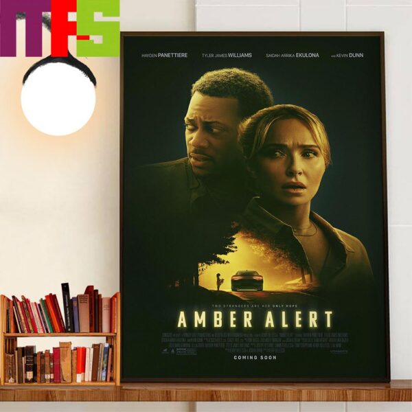 Official Poster Amber Alert With Starring Hayden Panettiere And Tyler James Williams Wall Decor Poster Canvas