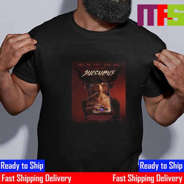 Official Poster For Horror-Thriller Succubus With Starring Ron Perlman Rosanna Arquette And Rachel Cook Unisex T-Shirt