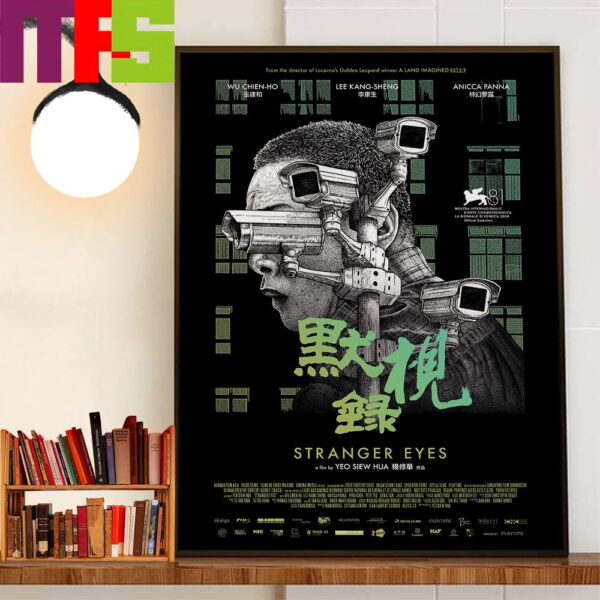 Official Poster For Surveillance Thriller Stranger Eyes With Starring Lee Kang-Sheng Wall Decor Poster Canvas