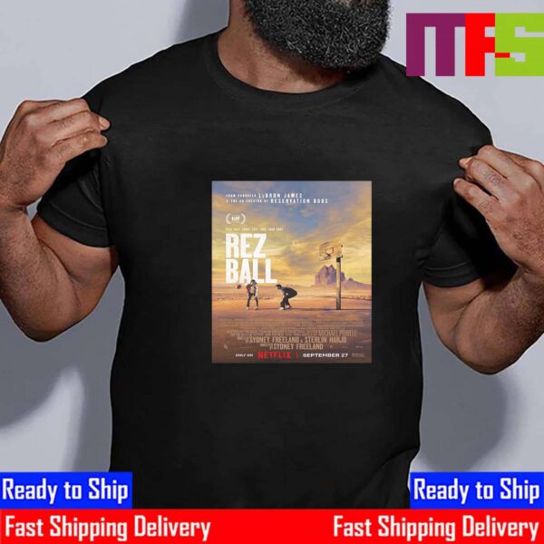 Official Poster Rez Ball A Basketball Film With Starring Jessica Matten Julia Jones And Amber Midthunder Essential T-Shirt