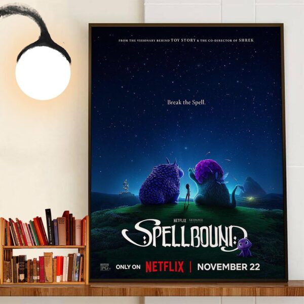 Official Poster Spellbound Break The Spell Release November 22nd 2024 Wall Decor Poster Canvas