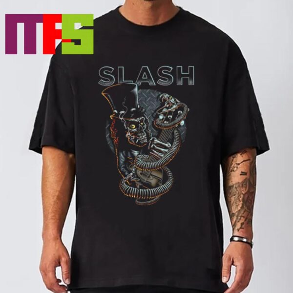 Official Slash Skull Guitar Snake Essential T-Shirt