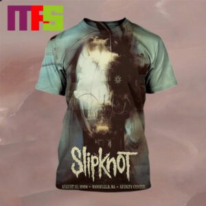 Official Slipknot At Xfinity Center Mansfield MA 2024 25th Anniversary Here Come The Pain Tour On August 15th All Over Print Shirt