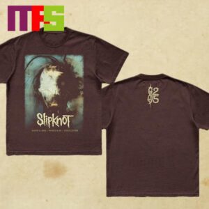 Official Slipknot At Xfinity Center Mansfield MA 2024 25th Anniversary Here Come The Pain Tour On August 15th Two Sided T-Shirt