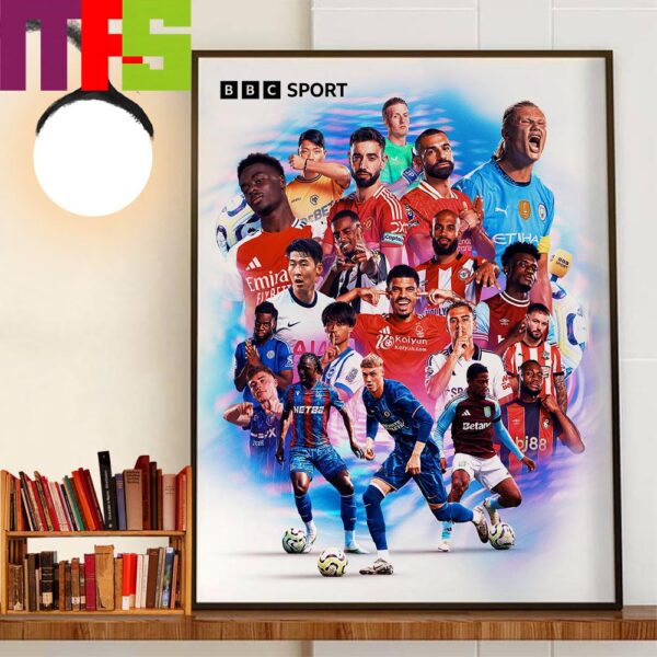 Official The Premier League Is Back For Season 2024-2025 Home Decor Poster Canvas