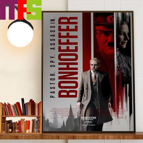 Pastor Spy Assassin Bonhoeffer Official Poster Wall Decor Poster Canvas