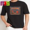 Phish The Bethel Woods Center For The Arts New York 2024 From August 9 To 11 Gold Edition T-Shirt