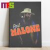 Post Malone F1 Trillion Album And Tour 2024 Truck Home Decor Poster Canvas