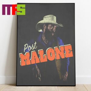 Post Malone F1 Trillion Album Tour 2024 Photo Graphic Home Decor Poster Canvas