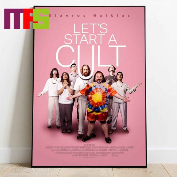 Poster Lets Start A Cult Comedy Starring Stavros Halkias In Theaters October 25 Home Decor Poster Canvas